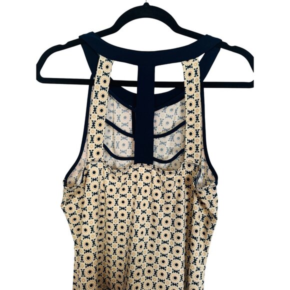 2/$25 Per Seption Concept Medium Geometric Print Sleeveless Dress Lightweight - Picture 3 of 12